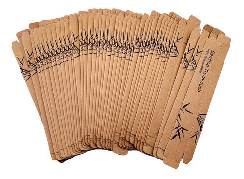 Cepillo De Dientes De Bambú, Ecoamigable, 60 Piezas