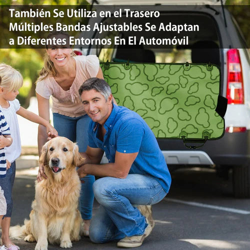 Impermeable Funda Trasero De Auto Cubre Asiento Para Mascota