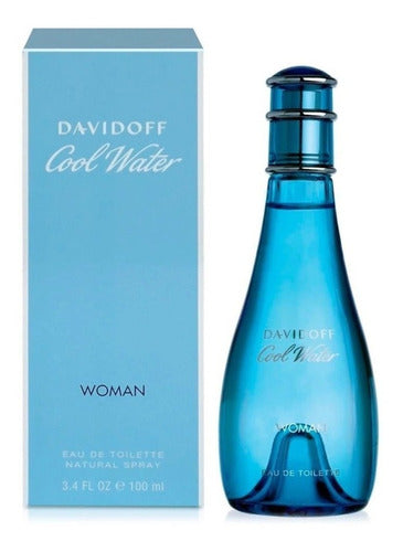 Perfume Davidoff Cool Water Para Mujer Edt 100 Ml