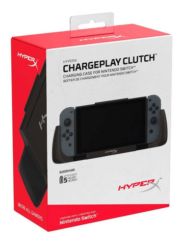 Hyperx Chargeplay Clutch Cargador Portatil Nintendo Switch