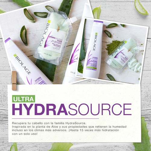 Shampoo Hidratante Para Cabello 1l Biolage Ultra Hydrasource