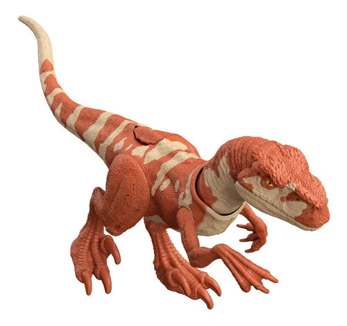 Dinosaurio Jurassic World Atrociraptor Red Rugido Feroz