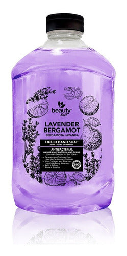 Jabón Liquido Para Manos Antibacterial Beauty Soft 2pack