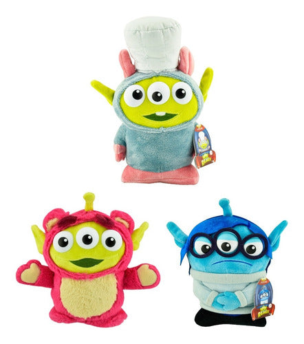 Peluche Disney Pixar Remix Pack Remy Tristeza Y Lotso Mattel