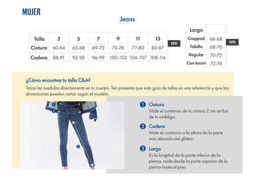 Jeans Acampanado De Mujer C&a (3029738)