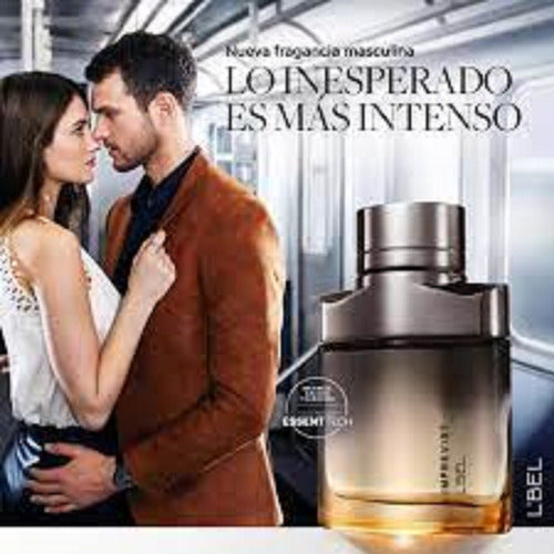 Perfume Caballero Imprevist / Gamuza-ambar / 90 Ml / L'bel
