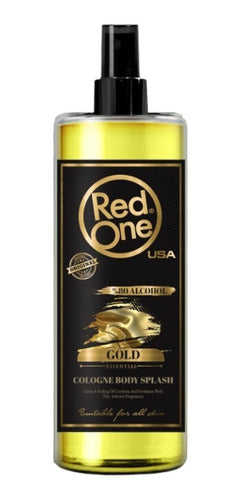 Loción After Shave Red One Colonia Post Afeitar 400ml Gold
