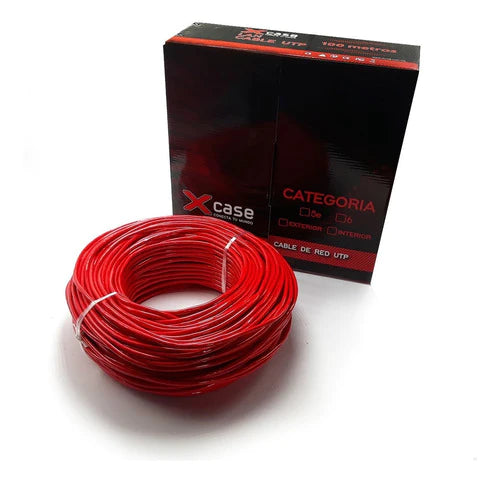 100 M Cable Red Ftp Cat 5e Blindado Xcase