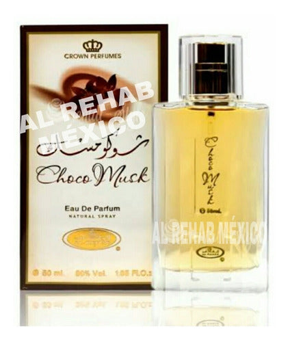 Choco Musk Perfume Árabe Al Rehab 50 Ml