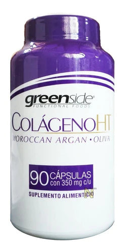 (3 Pzas) Colageno Argan Ht (90 Caps) Greenside