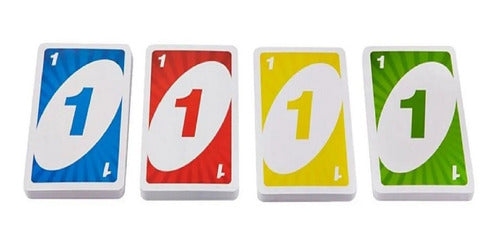 Juego De Cartas Uno Y Cartas Uno Flip 2 Pza 2-10 Jugadores