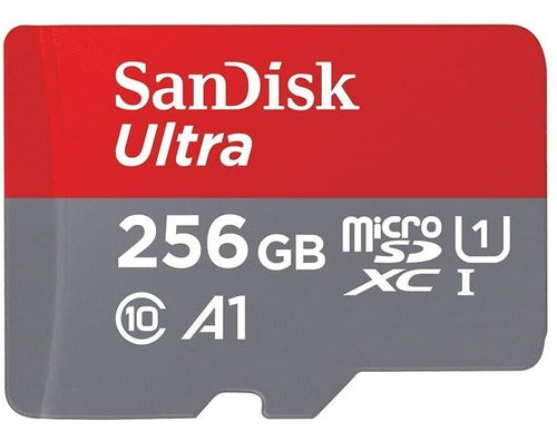 Memoria Micro Sd Xc Sandisk Ultra 256gb Uhs-i A1 U1 120mb/s