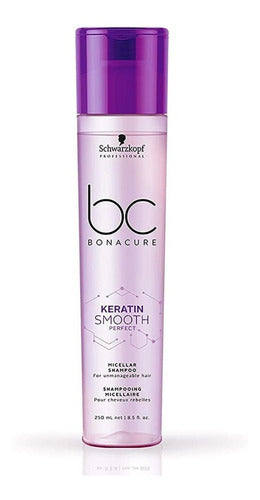 Bc Shampoo Micelar Keratin Smooth Anti Frizz - 250 Ml