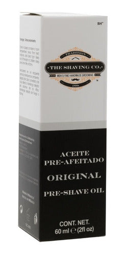 Kit The Shaving Co Aceite Pre-afeitado Aceite Barba Original