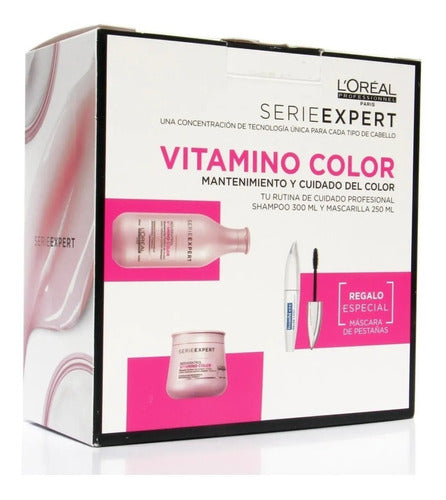 Loreal Serieexpert Kit Vitaminocolor Shampoo Y Mascarilla