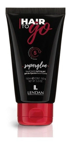 Lendan Hair To Go Super Glue Gel De Fijación Extra Dura.