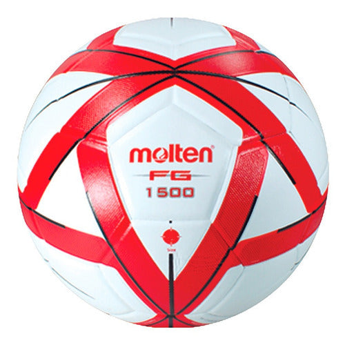 Balon Futbol Molten Forza Laminado F5g 1500 Verde/blanco N.5