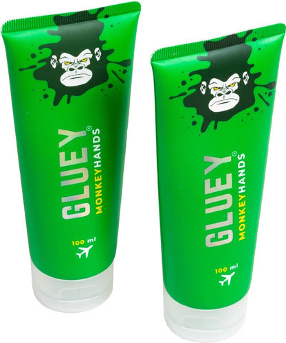 Monkey Hands Gluey 100 Ml, (pack Of 2) Travel Size
