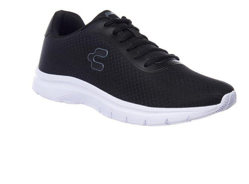Tenis Charly Hombre Moda Casual Deportivo Textil Negro