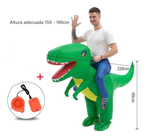 Tyrannosaurus Rex Inflable Cosplay Ropa Infantil
