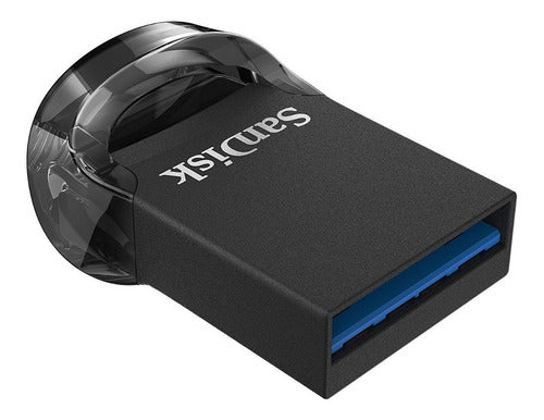 Memoria Usb 3.1 128gb Ultra Fit Sandisk 130mb/s Negr Compact
