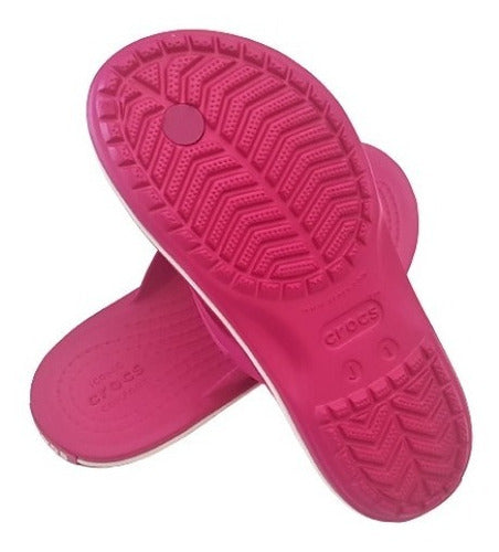 *¨¨* Sandalias Crocs Crocband Pink Talla J1 / 20.5 Mx *¨¨*