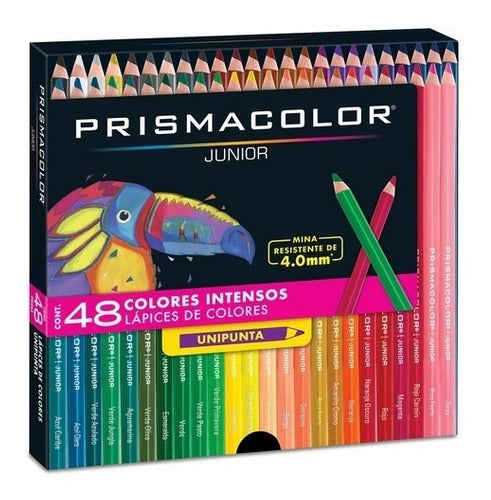 Colores Prismacolor 48 Piezas Junior Empaq Caballete Newell