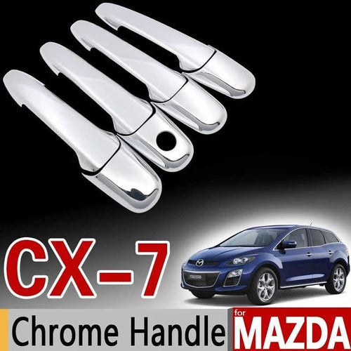 Cubre Manijas Cromadas Mazda 3 Cx-7 Cx-9 2007-2012 Accesorio