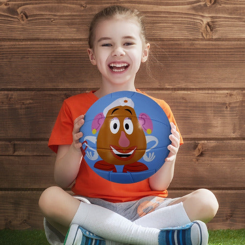 2 Balones Para Niños Toy Story Señores Cara De Papa + Bomba