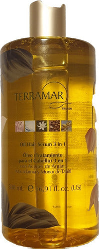 Mega Óleo 3 En 1 Argan Y Macadamia 500ml By Terramar Limited