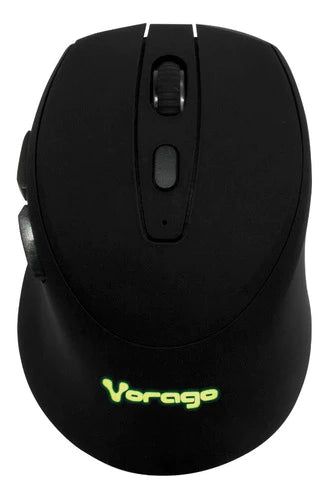Mouse Inalámbrico Recargable Confort 2400 Dpi Vorago Mo-306