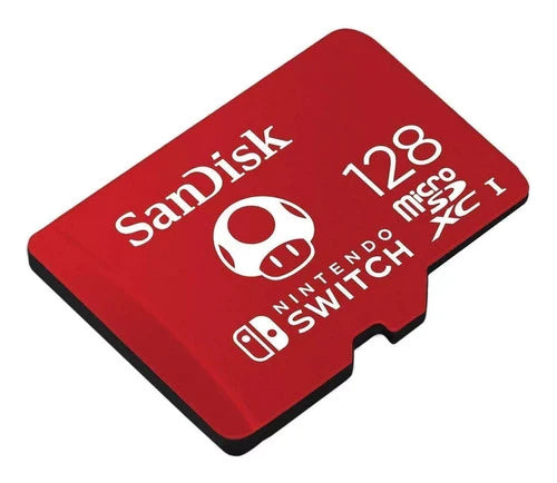 Sandisk Micro Sd Xc U3 V30 4k 128gb Nintendo Switch Sdsqxao