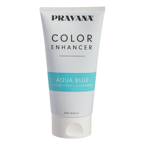 Pravana Mascarilla Con Color Color Enhancer Aqua Blue, 148ml