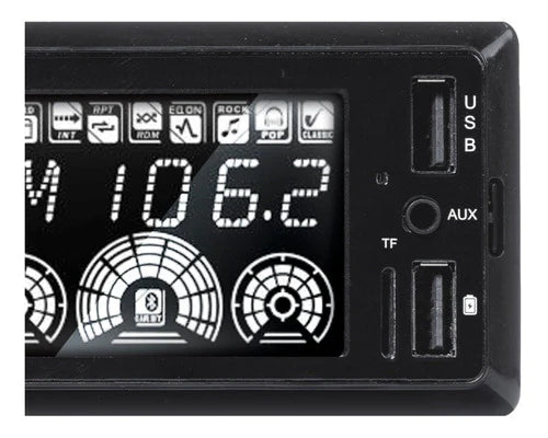 Autoestereo Bluetooth Touch Mitzu Mcs-9954 4x50w Fm Aux