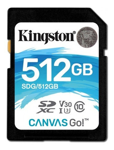 Memoria Flash Sd Kingston Canvas Go Sdg/512 Gb Clase 10