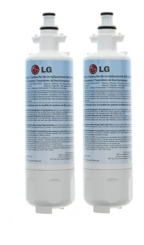 2x Filtros Para Refrigerador LG Lt700p Adq36006101 Original