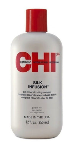 Chi Silk Infusion Reconstructor De Seda 355 Ml