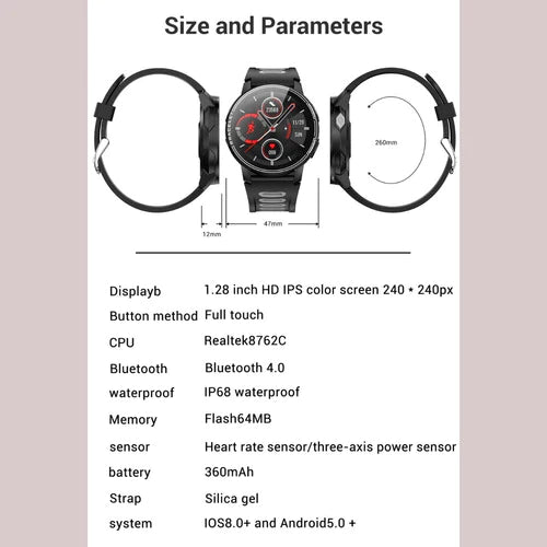 Reloj Inteligente Smart Watch Sport L6 Plus Full Touch