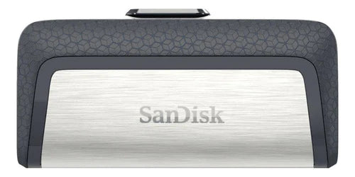 Memoria Usb Sandisk Ultra Dual Drive Type-c 256gb 3.1 Gen 1 Negro Y Plateado
