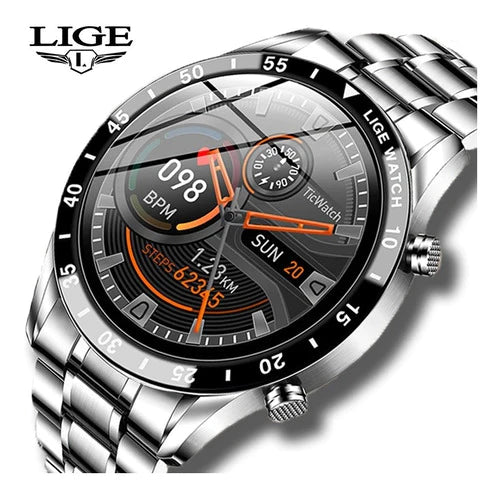 Lige - Reloj Inteligente Para Hombre (bluetooth, Impermeable