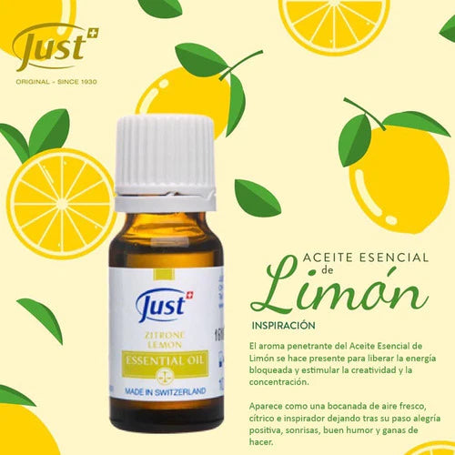Aceite Esencial De Limon 10ml  Inspiración Just Original
