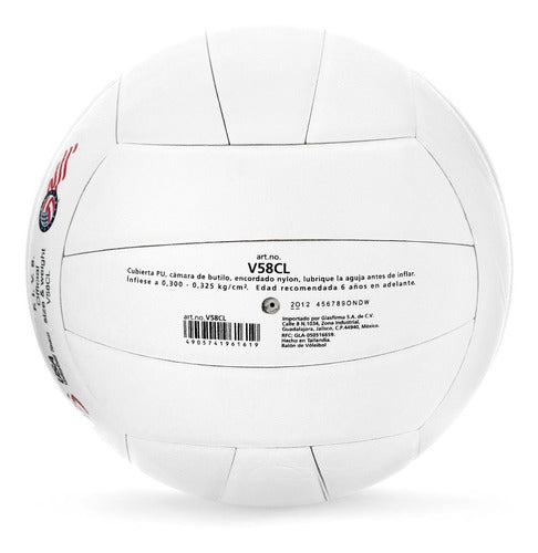 Balón Molten Voleibol Piel Sintética V58cl Pu Envío Gratis!!