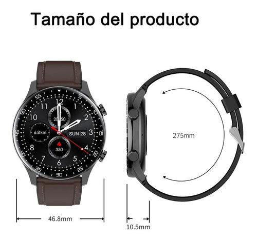 Inteligente Reloj Deportivo Llamada Smartwatch Con Bluetooth