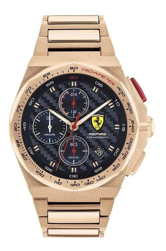 Reloj Ferrari Caballero Color Dorado 0830833 - S007