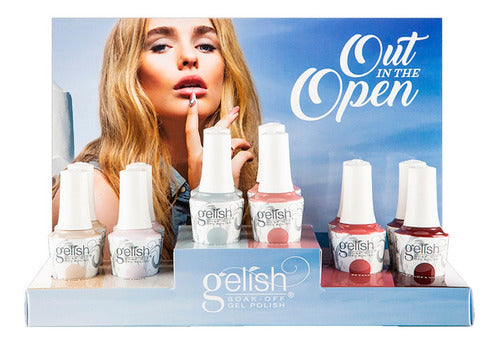 Coleccion Gelish 12pz Polish Semipermanente Out In The Open