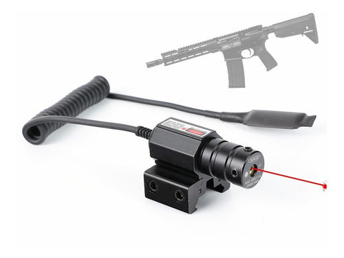 Mira Tactica Laser Interruptor Red Dot Para Pistola Rifle