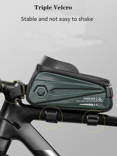 7inch Bolsa De Bicicleta Impermeable Para Teléfono Móvil