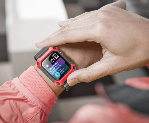 Carcasa Funda Celular Apple Watch4 Supcase Ubpro 44mm Rojo