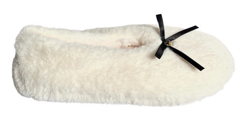 Pantuflas Confort Antiderrapante Térmica Twist Side Perlas