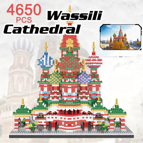 Bloques De Construcción Con Diseño Catedral Wassili 9918